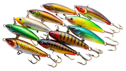 colorful fishing lure