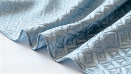 close up of silk fabric