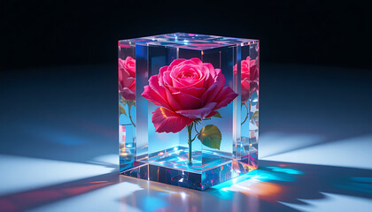 red rose in a glass of water red rose on a computer keyboard red rose on a laptop beautiful view and seen beautiful background and wallpaper hd photo 