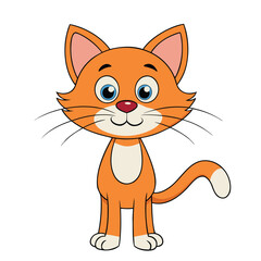 Cartoon Cat Vector