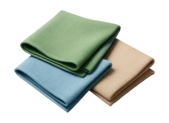 Eco-friendly cloths for streak-free cleaning of glass and mirrors in your living space.