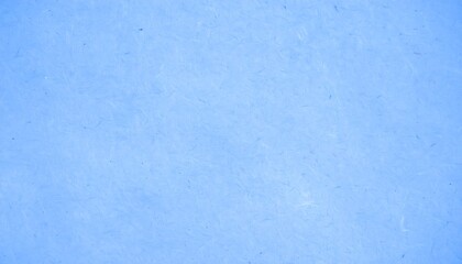A pale sky blue textured paper background with subtle, fibrous inclusions. The surface is slightly uneven, conveying a feeling of calm