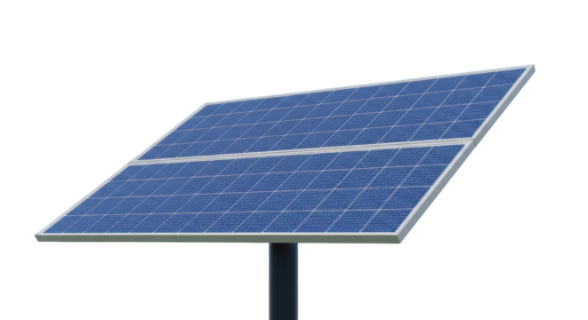 Isolated photovoltaic panel for energy generation clean power technology innovation