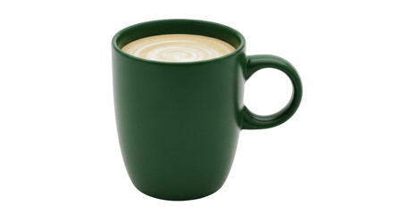 Isolated mug of coffee, beverage for cafe or restaurant, hot drink, coffee break, fresh aroma