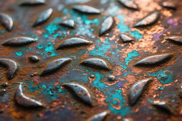 Tranquil turquoise underwater surface with light reflections and soft ripples