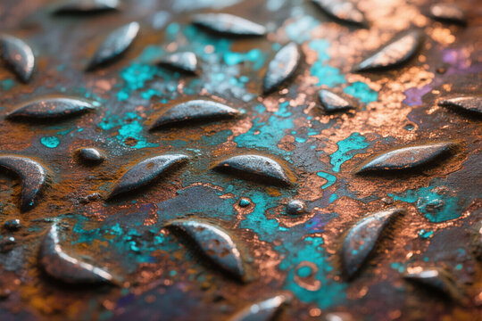 Tranquil turquoise underwater surface with light reflections and soft ripples