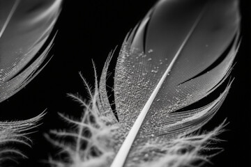 Water droplets and geometric shapes on glass with pink-blue gradient lighting