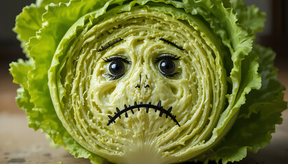 close up of a cabbage head of lettuce head of cabbage beautiful view and seen beautiful background and wallpaper hd picture 