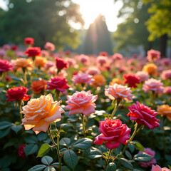 rose garden