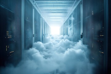 Cloud technology integration within a modern data center infrastructure enhancing performance