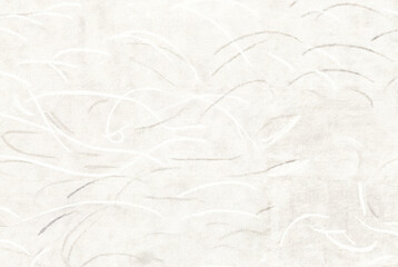 Elegant minimal Japanese washi paper texture with natural fiber look and soft brush lines. Perfect for design backgrounds, print templates, and Asian-inspired creative artwork projects.