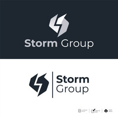  Social Group Logo template design icon