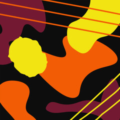 Abstract background in bright colors for print and web use eps10