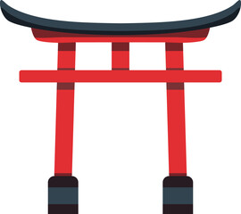 鳥居　神社　アイコン