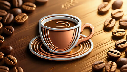 Obraz premium Cup of coffee