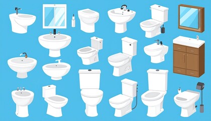 Bathroom fixtures collection