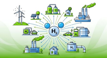 Hydrogen Energy Ecosystem - Sustainable Solutions for a Cleaner Future.