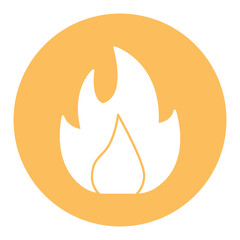 Bbq briquettes Vector icon which can easily modify or edit