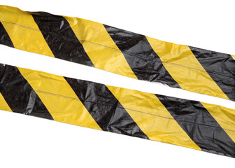 hazard warning stripes