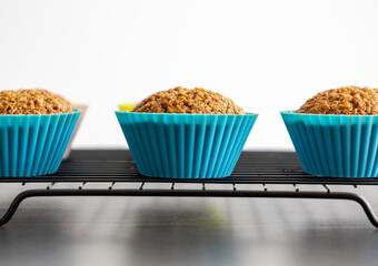 Homemade Healthy Pumpkin Muffins Fall Treat