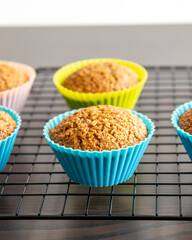 Homemade Healthy Pumpkin Muffins Fall Treat