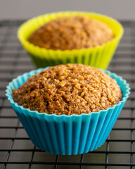 Homemade Healthy Pumpkin Muffins Fall Treat