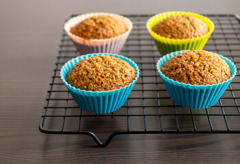 Homemade Healthy Pumpkin Muffins Fall Treat