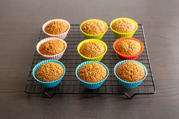 Homemade Healthy Pumpkin Muffins Fall Treat