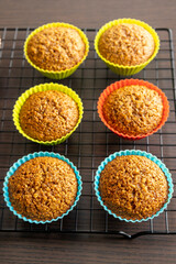 Homemade Healthy Pumpkin Muffins Fall Treat