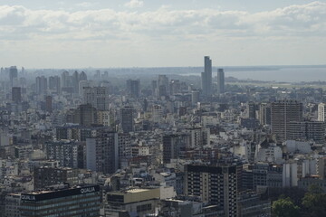 Fototapeta premium city landscape buildings