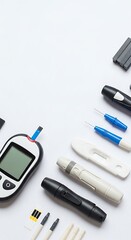 Diabetes Management - Blood Glucose Meter and Testing Supplies for Health Monitoring.