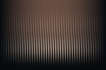 Abstract brown background with vertical lines and blurred gradient effect