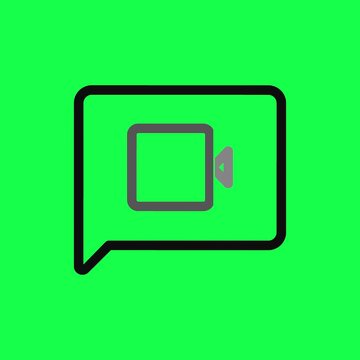 Video chat Icon 5 | Animated Icon Video for UI, App & Motion Design