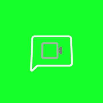Video chat Icon 9 | Animated Icon Video for UI, App & Motion Design