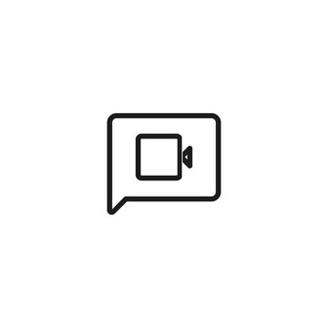 Video chat Icon 20 | Animated Icon Video for UI, App & Motion Design
