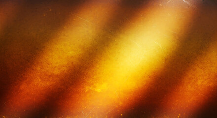 Abstract Gold Brown Texture Background with Light Streaks and Grunge Effect