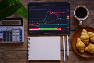 stock market graphs and charts