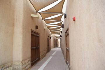 Cityscape of Qasr Al Hokm District, Riyadh, Saudi Arabia