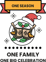 A poster for a One Family One Big Celebration