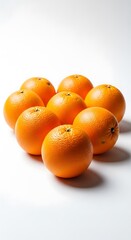 Vibrant Oranges - A Fresh and Healthy Citrus Fruit Display.