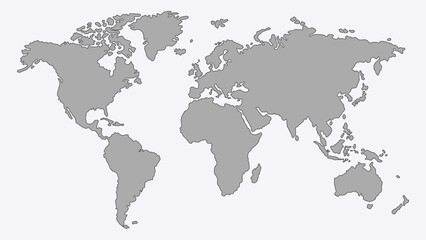 High-Resolution Political Map of Asia