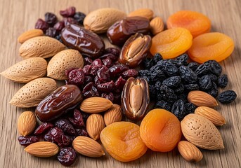 Dried Fruit and Nuts Mix - A Healthy and Nutritious Snack.