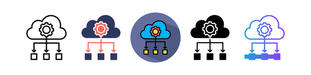 Load Balance multiple icon