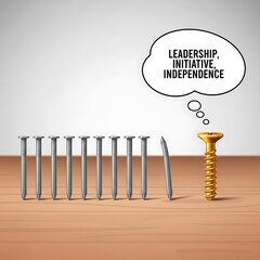 Leadership and Individuality - A Golden Screws Vision of Independence.