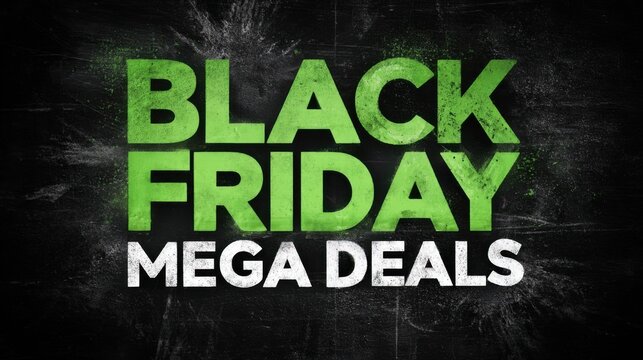 Black Friday mega deals urban graffiti