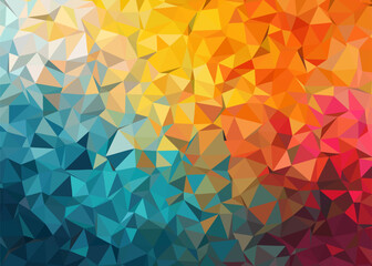 abstract colorful low poly background, abstract geometric background, abstract triangle background	