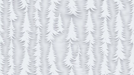 Delight in this seamless pattern of white Christmas trees on a light blue backdrop, perfect for winter-themed designs. The simple line art showcases a charming holiday forest SEAMLESS PATTERN