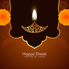 Happy Diwali Indian festival celebration ethnic background