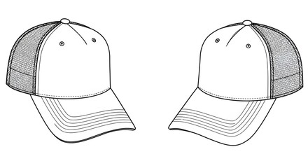 Baseball cap design
