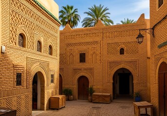 Marrakech Medina Architecture - A Glimpse into Moroccan Heritage.